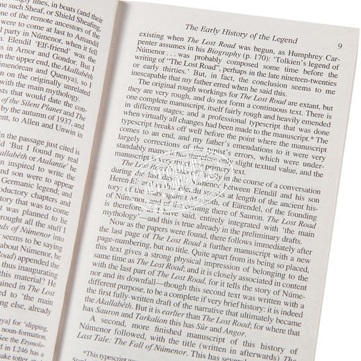 预售 【中商原版】失落之路 中洲历史系列5 英文原版 The Lost Road and Other Writings John Ronald Reuel Tolkien 商品图3