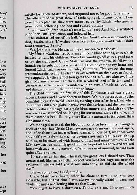 【中商原版】追爱 三部曲合集 英文原版 The Pursuit of Love With Love in a Cold Climate The Blessing Nancy Mitford 商品图7