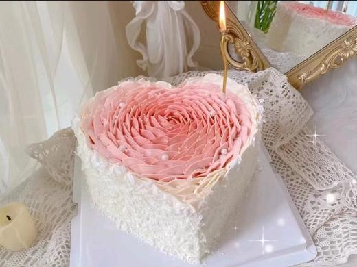 粉色爱心-造型蛋糕 商品图0