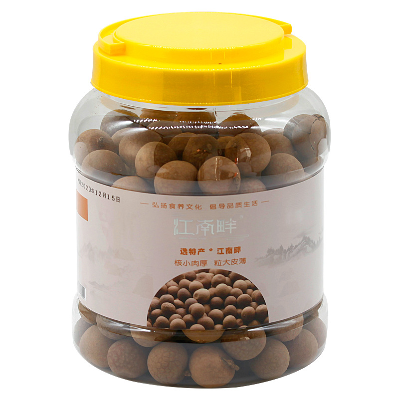 新货桂圆干罐装500g现货 福建莆田核小肉厚龙眼干