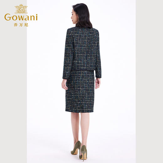 乔万尼小香风外套女新款冬季高级感名媛风EF4B113 商品图4