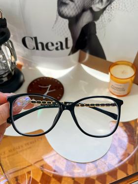 客配 小香链条3408 黑框75/100度+1.61进口镜片