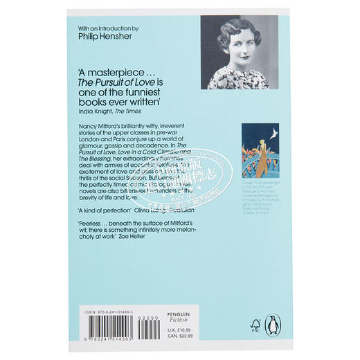 【中商原版】追爱 三部曲合集 英文原版 The Pursuit of Love With Love in a Cold Climate The Blessing Nancy Mitford 商品图1