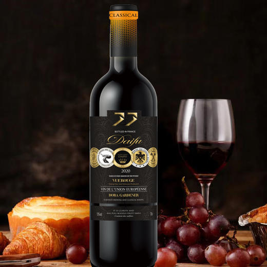 【闪电优选】法国朵拉花匠干红葡萄酒 波尔多产区 口感柔顺 商品图4