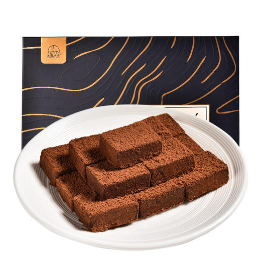 「整盒30枚！礼盒装」法思觅语原味生巧巧克力 日式风味零食礼盒装结婚伴手礼150g 商品图4