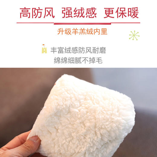 【可爱Q萌 保暖防掉】婴儿鞋冬季棉鞋加绒加厚软底保暖0一3月6宝宝防掉学步新生儿鞋袜 商品图2