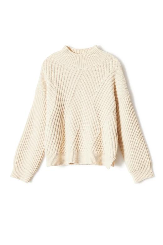 AUGUST 1 EIGHT 简约休闲高领毛衣 5081 商品图4