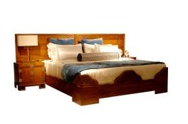 苏梨家具 花好月圆系列 大床A 商品图0