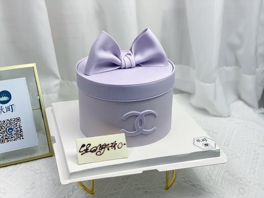 雾霾紫调香奶奶&蝴蝶结翻糖造型 商品图2
