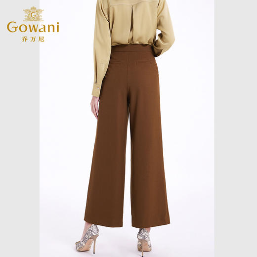 乔万尼阔腿裤秋冬新款精致感爆款裤子女EF4F123 商品图3