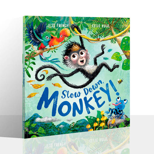 慢慢来，小猴子 Slow Down, Monkey（1本） 商品图1