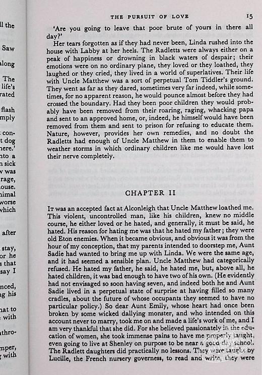 【中商原版】追爱 三部曲合集 英文原版 The Pursuit of Love With Love in a Cold Climate The Blessing Nancy Mitford 商品图8