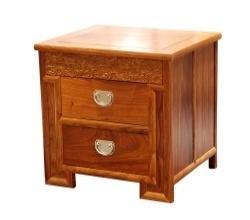 苏梨家具 吉祥如意床头柜 商品图0