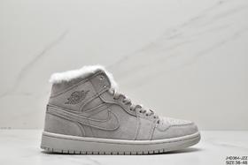 耐克Nike Air Jordan 1 Mid SE Brown Fleece中帮经典复古休闲运动板鞋男女鞋