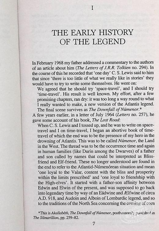 预售 【中商原版】失落之路 中洲历史系列5 英文原版 The Lost Road and Other Writings John Ronald Reuel Tolkien 商品图6