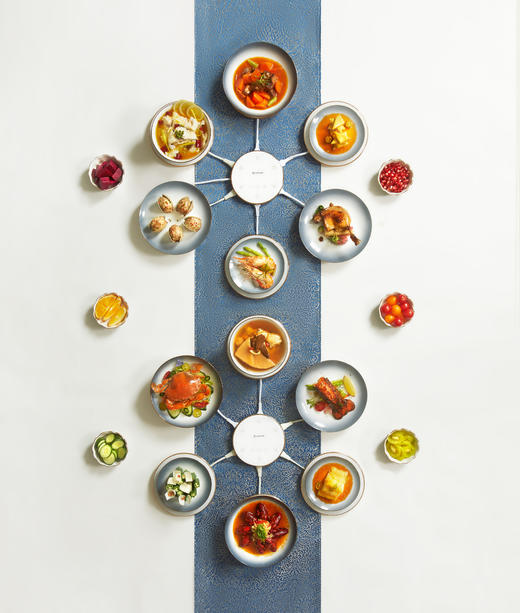 花开富贵艾美特饭菜保温板热菜板暖菜板家用桌面转盘餐桌加热神器 商品图1