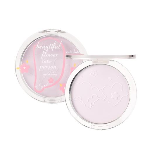 xixi清透雾感定焦粉饼定妆遮瑕持久控油磨皮雾面提亮学生修容散粉 商品图4