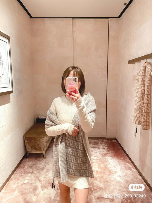 FENDI撞色字母-灰色 商品图3