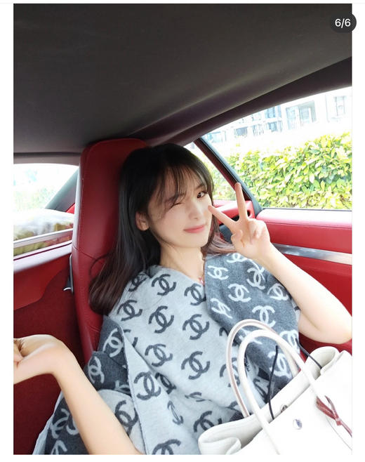 chanel专柜爆款围巾-灰色 商品图0