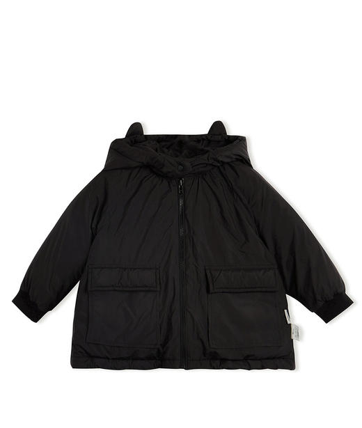 JNBY  22年冬款 小鹿耳连帽中长款羽绒服  YMAC10570 商品图9