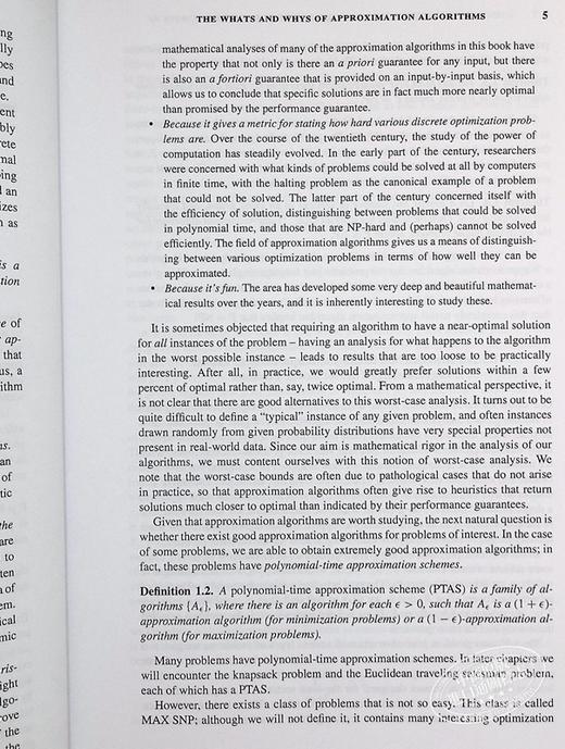 【中商原版】近似算法的设计 英文原版 The Design of Approximation Algorithms 计算机 David P. Williamson 商品图7