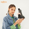 【限时秒S】Safiya/索菲娅 辣妹炸街2022冬季新款开拆卸小众撞色蝴蝶结厚底马丁靴 SF24116109 商品缩略图6