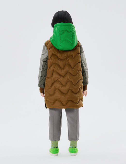 JNBY  22年冬款 长裤拼色羽绒服  1MAC10530 商品图4