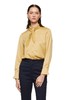 LNNNS 领口系带黄色衬衫 8316 商品缩略图0