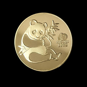 1982版熊猫金币纪念章