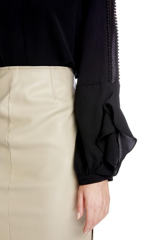 UE 荷叶边镂空上衣 3820 商品图3