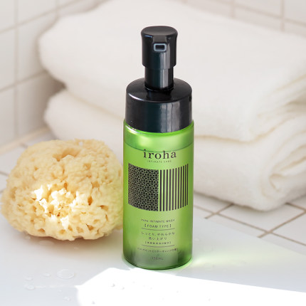 iroha日本女性私密处护理清洁泡沫祛味清洗液洗护液女 tenga