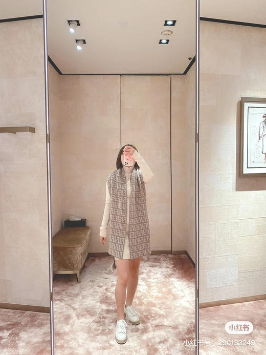 FENDI撞色字母-灰色 商品图2