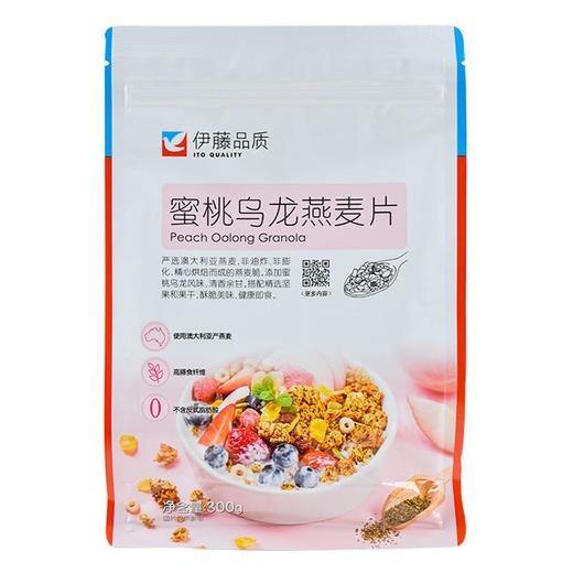 伊藤品质蜜桃乌龙燕麦片300g 商品图0