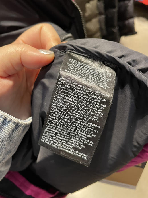 最最经典的1996系列！The North Face 北面女款700羽绒服 断码特价¥1699直邮到手 下单找码 商品图9