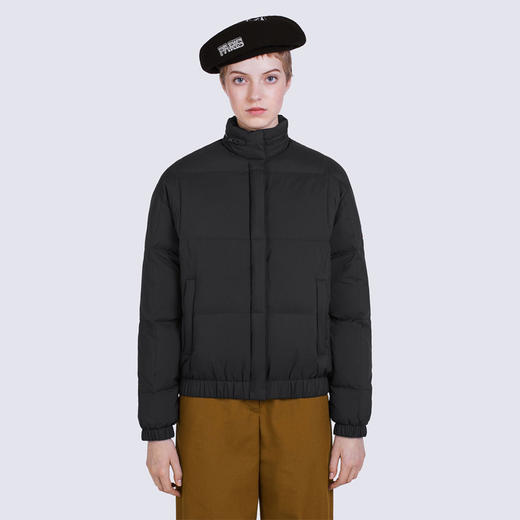 【二】KENZO 高田贤三 女士 KENZO Paris 标志宽松羽绒服 黑色 FC62 OU113 9NC 99J 商品图1