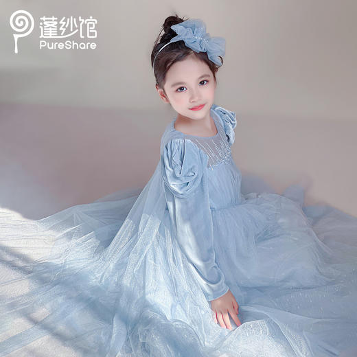 【非质量问题不退换】走秀高定艾莎款——艾雪公主裙 商品图0