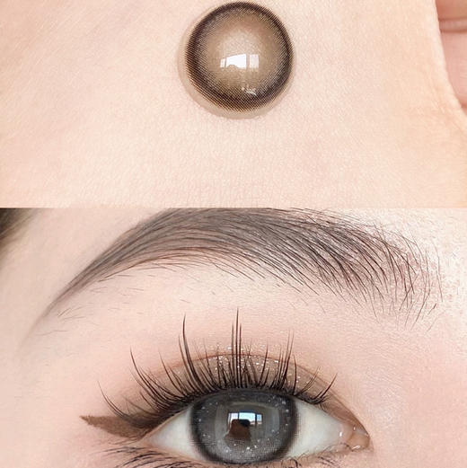 日抛 Bollycon 玛瑙黑晶 14.2  细闪黑灰 商品图1