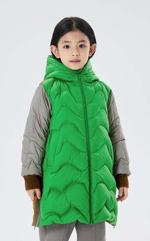 JNBY  22年冬款 长裤拼色羽绒服  1MAC10530 商品图3