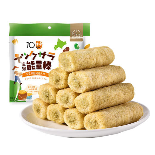「2款口味！贴心独立包装」法思觅语能量99棒200g 蛋黄海苔粗粮膨化零食糙米卷能量棒粗粮 商品图4