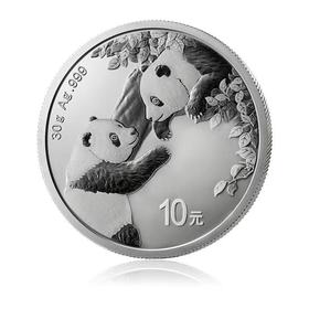 2023年熊猫银币