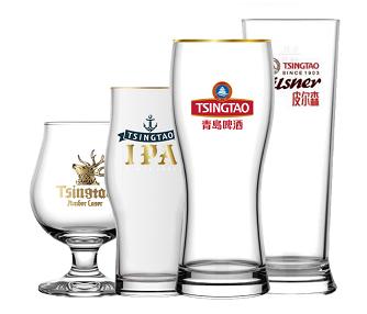 青岛啤酒精致专属杯礼盒四件套 商品图1