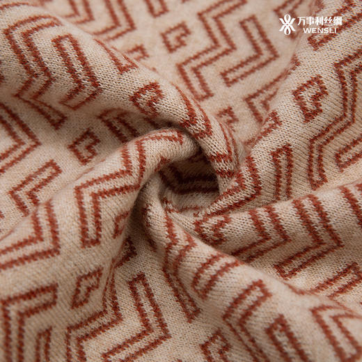 WENSLI/万事利 羊毛围巾-轩窗疏影 商品图2