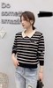 女条纹毛衣6003 商品缩略图0