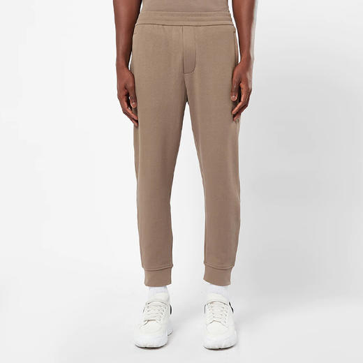 EMPORIO ARMANI 阿玛尼 男士棉质字母刺绣徽标休闲运动裤 卡其色 6L1P95 1JWPZ 0137 商品图0