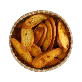 【爆款超低价预售 急单慎拍】法式奶香片网红零食学生追剧手工小零食批发便宜面包片面包干甜品