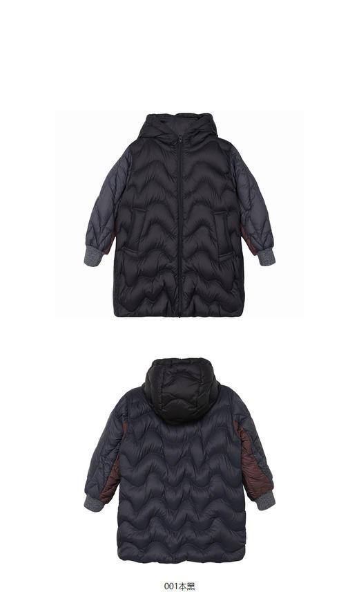 JNBY  22年冬款 长裤拼色羽绒服  1MAC10530 商品图8