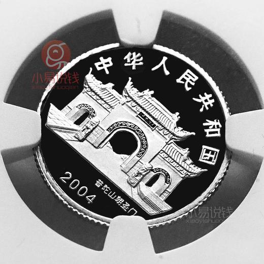 2004年白衣观音铂币 商品图2