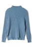 LNNNS 雾霾蓝修身高领毛衫 8120 商品缩略图4