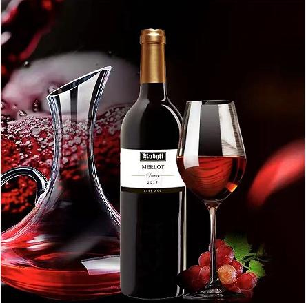 【中欧班列直供】法国红酒  芮贝特梅洛-朗格多克优良地区葡萄酒红酒 750ml/瓶 商品图1