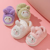 【温暖舒适 “足”够呵护】儿童棉鞋女童冬季保暖室内宝宝棉拖鞋男童包跟防滑小孩毛毛鞋 商品缩略图2